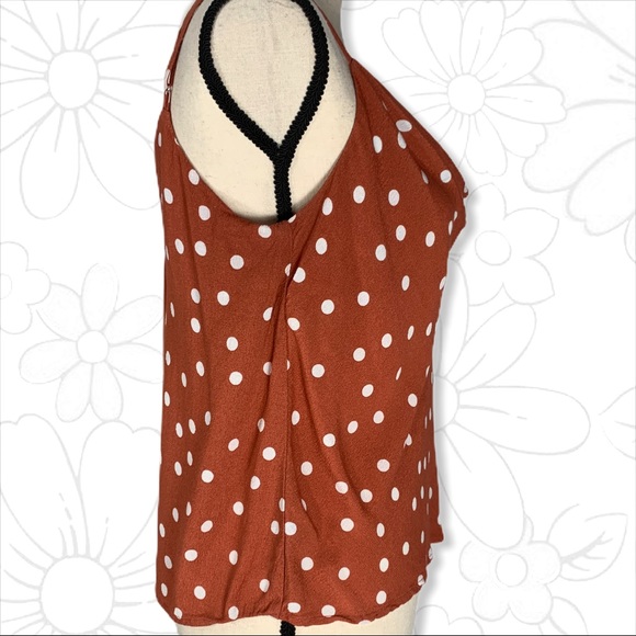 Elodie Polka Dot Cami Tank - Sz Med - EUC! - Picture 2 of 11